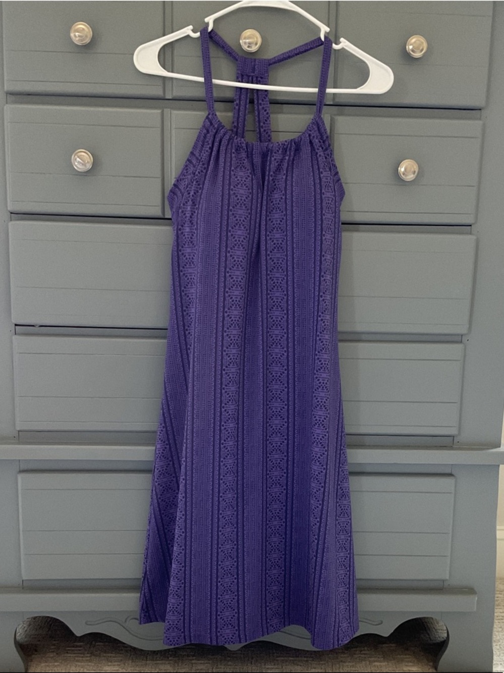 Prana Purple Quinn Halter Dress